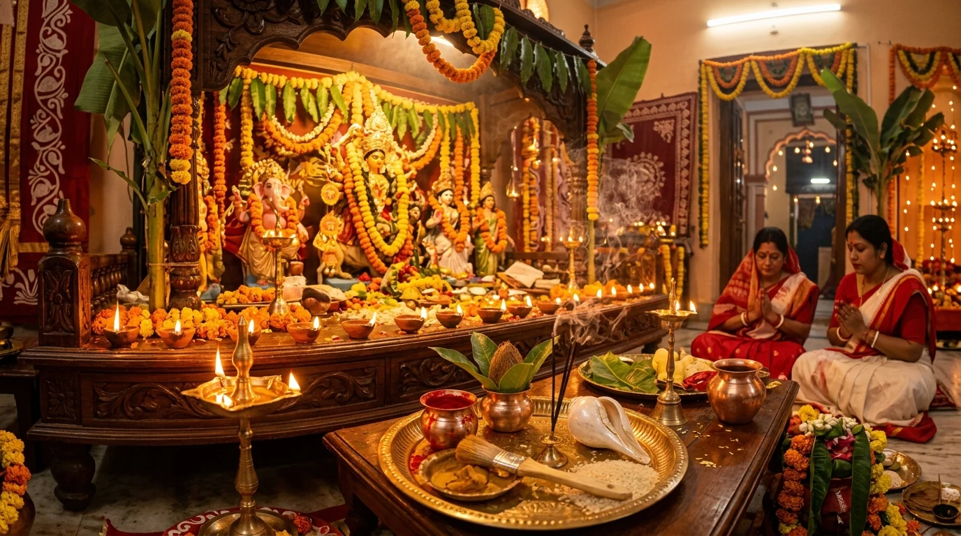 উৎসব ও হোম পূজা সামগ্রী সংগ্রহ