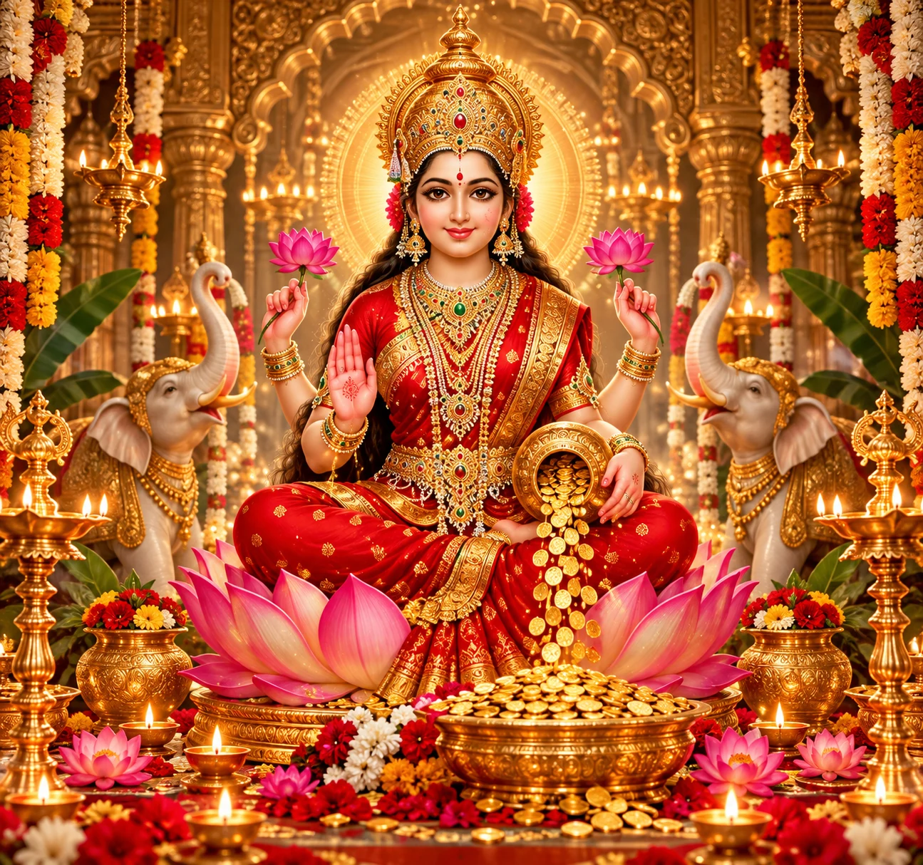 🪷 শ্রীশ্রী কোজাগরী লক্ষ্মী  ঘটপুজোর ফরদ